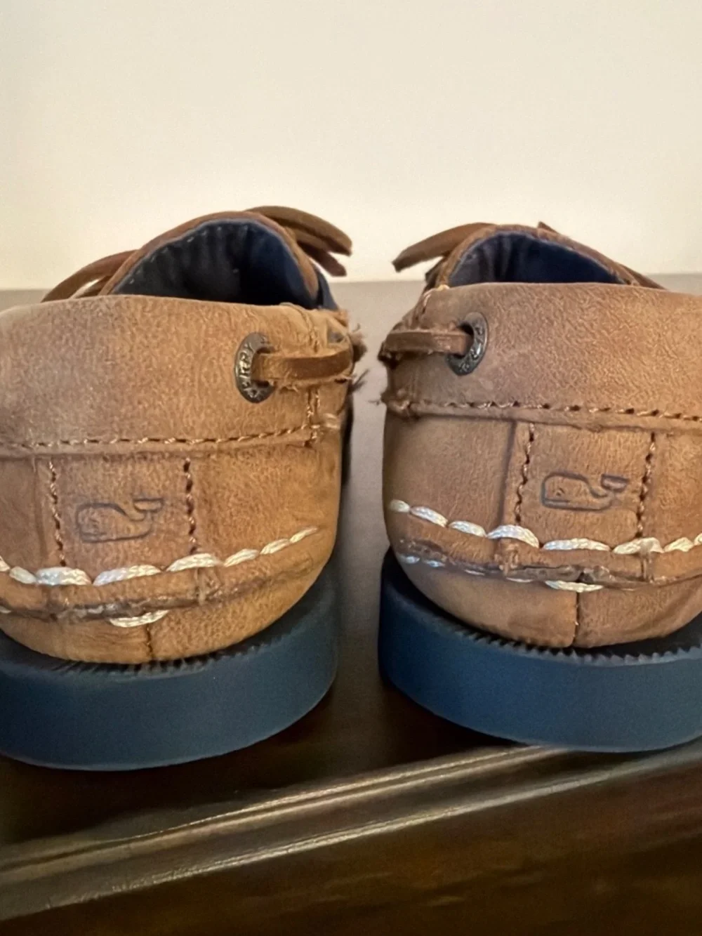 Sperry x Vineyard Vines Toddler Boys Size 8M A/O boat shoes EUC